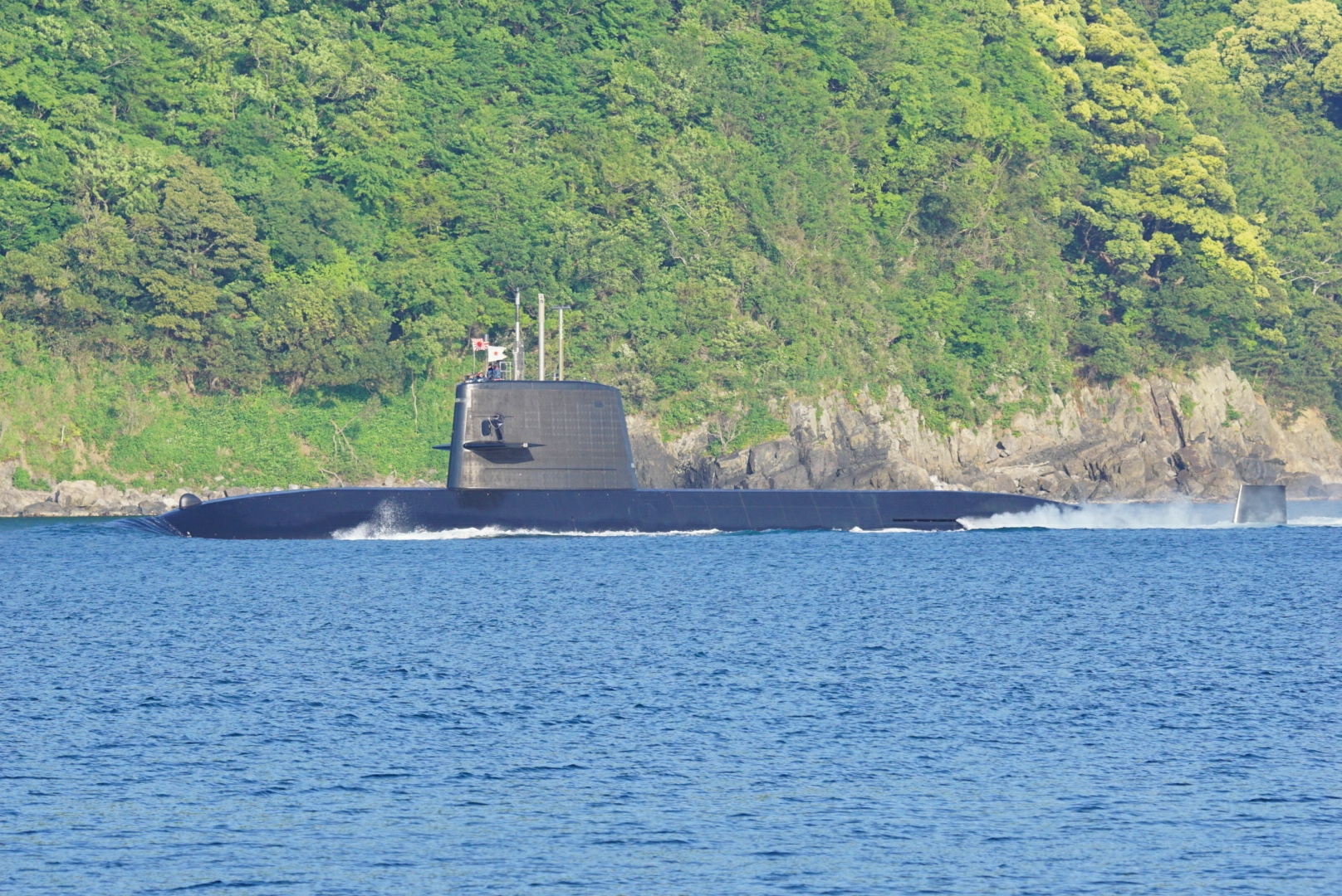 潜水艦「くろしお」舞鶴湾往路 2019/5/17 : すーさんの艦活日記