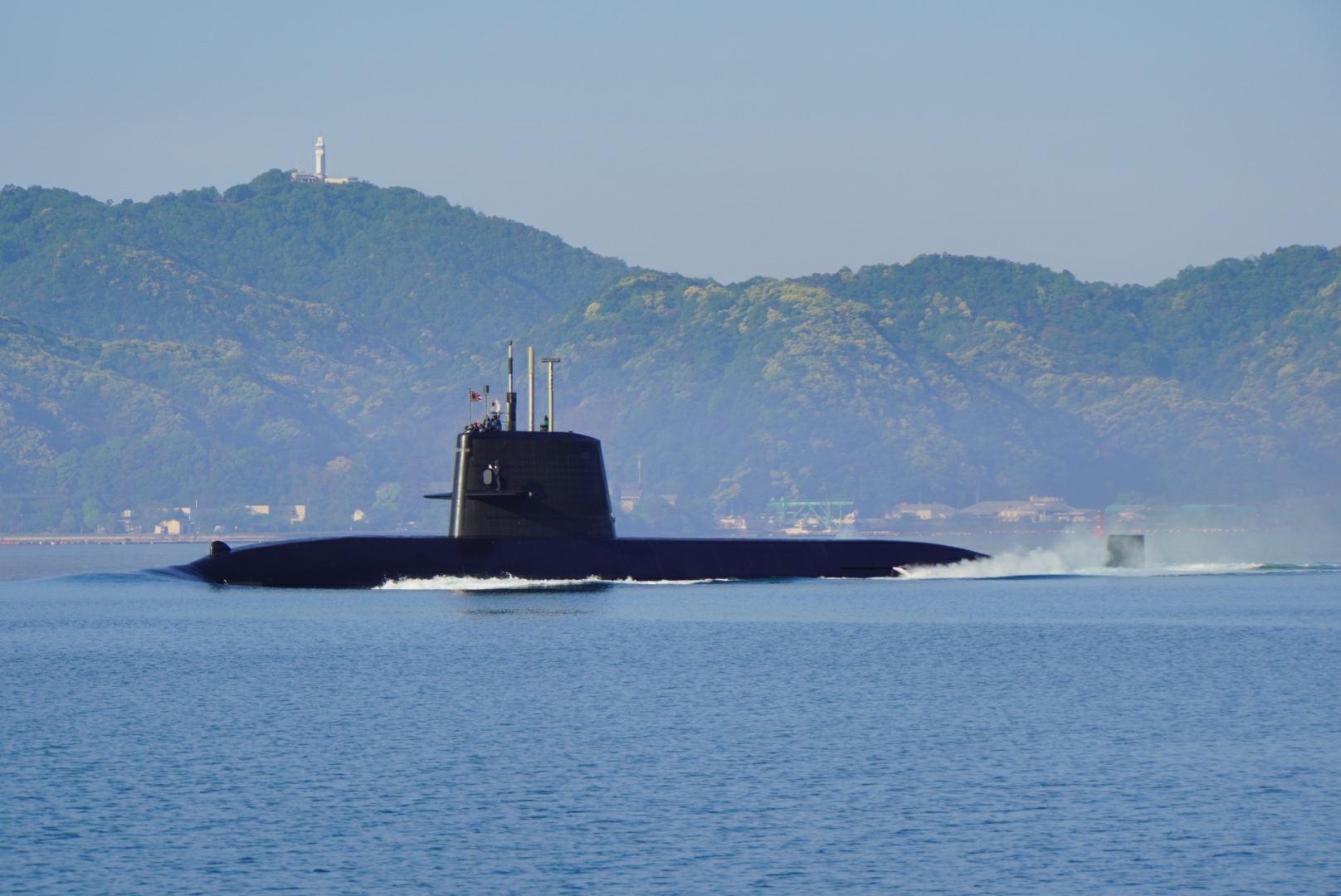 潜水艦「くろしお」舞鶴湾往路③ 2019/5/17 : すーさんの艦活日記