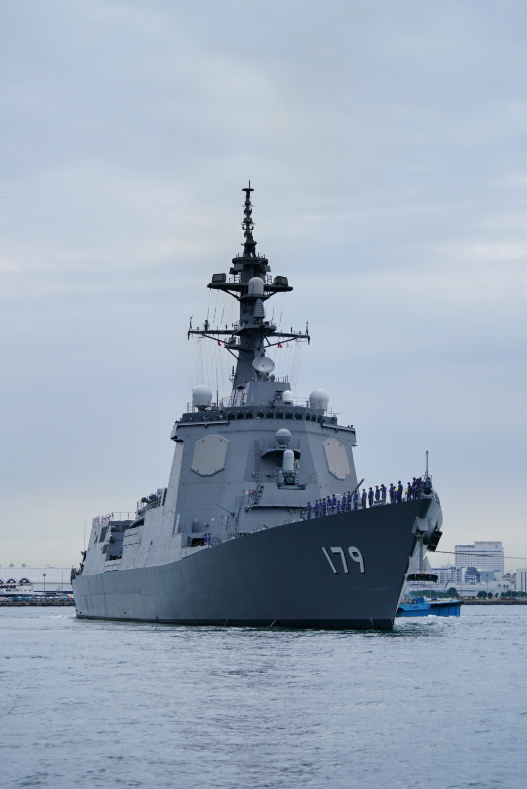護衛艦「まや」神戸港出港④ 2020/11/25 : すーさんの艦活日記
