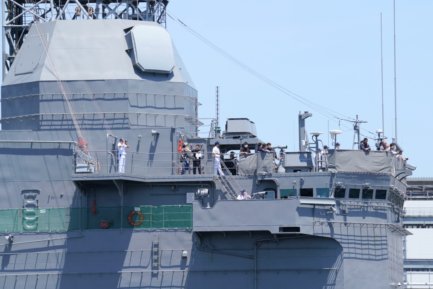 ジッポー海上自衛隊試験艦あすか 試験艦「あすか」堺泉北港入港③ 2024/5/11 : すーさんの艦活日記