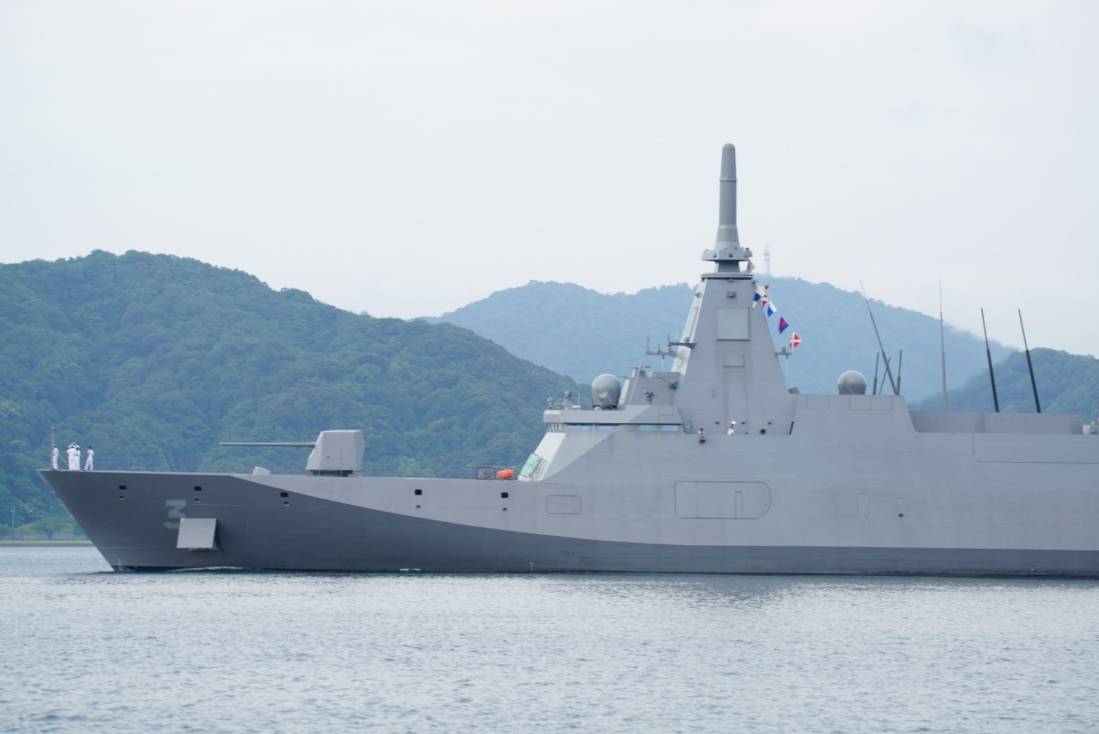 護衛艦「のしろ」舞鶴湾往路④ 2023/6/28 : すーさんの艦活日記