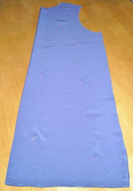 スカーフからチュニックを手縫いでリメイク Suzu便り