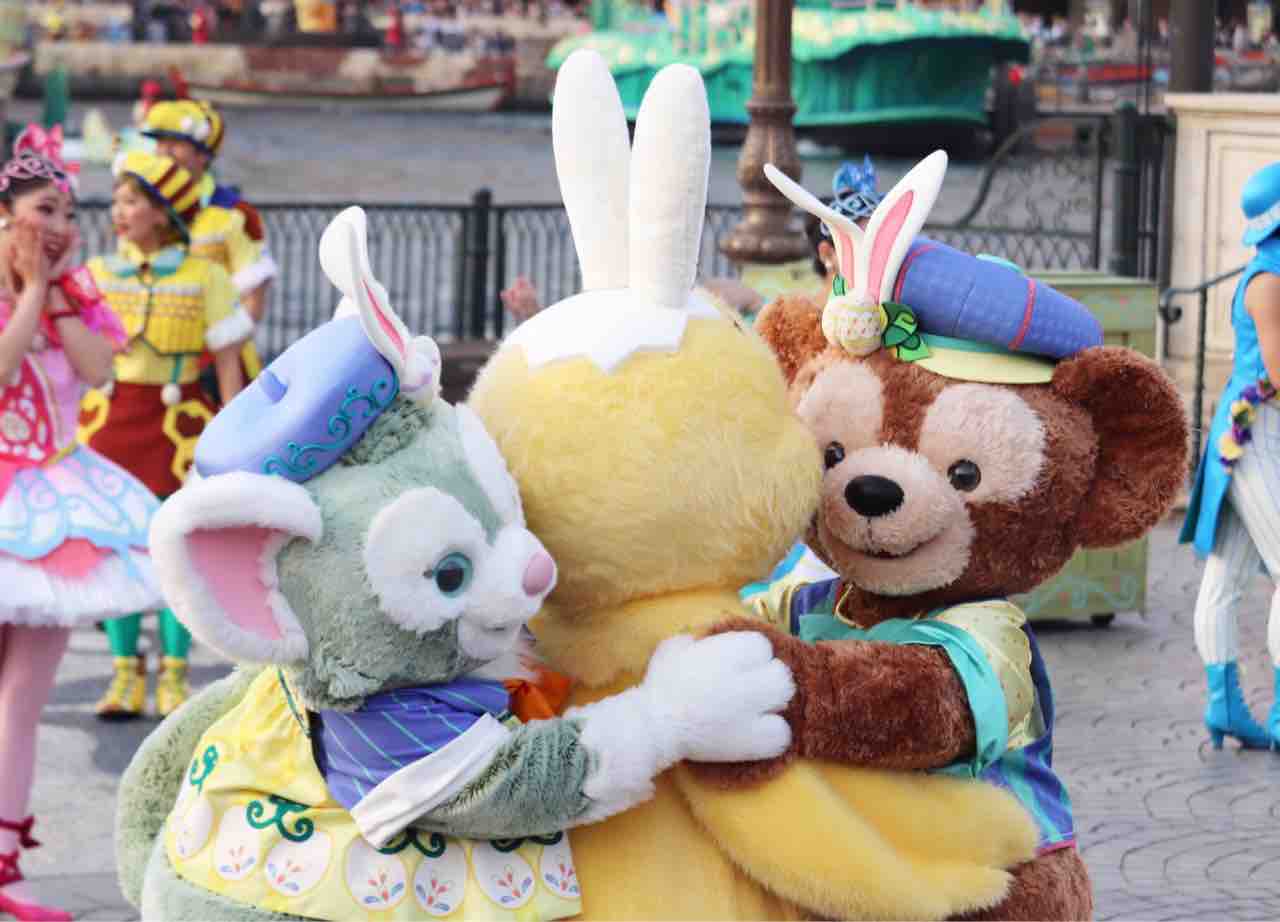 リドアイルからうさピヨ のんびりディズニー日和