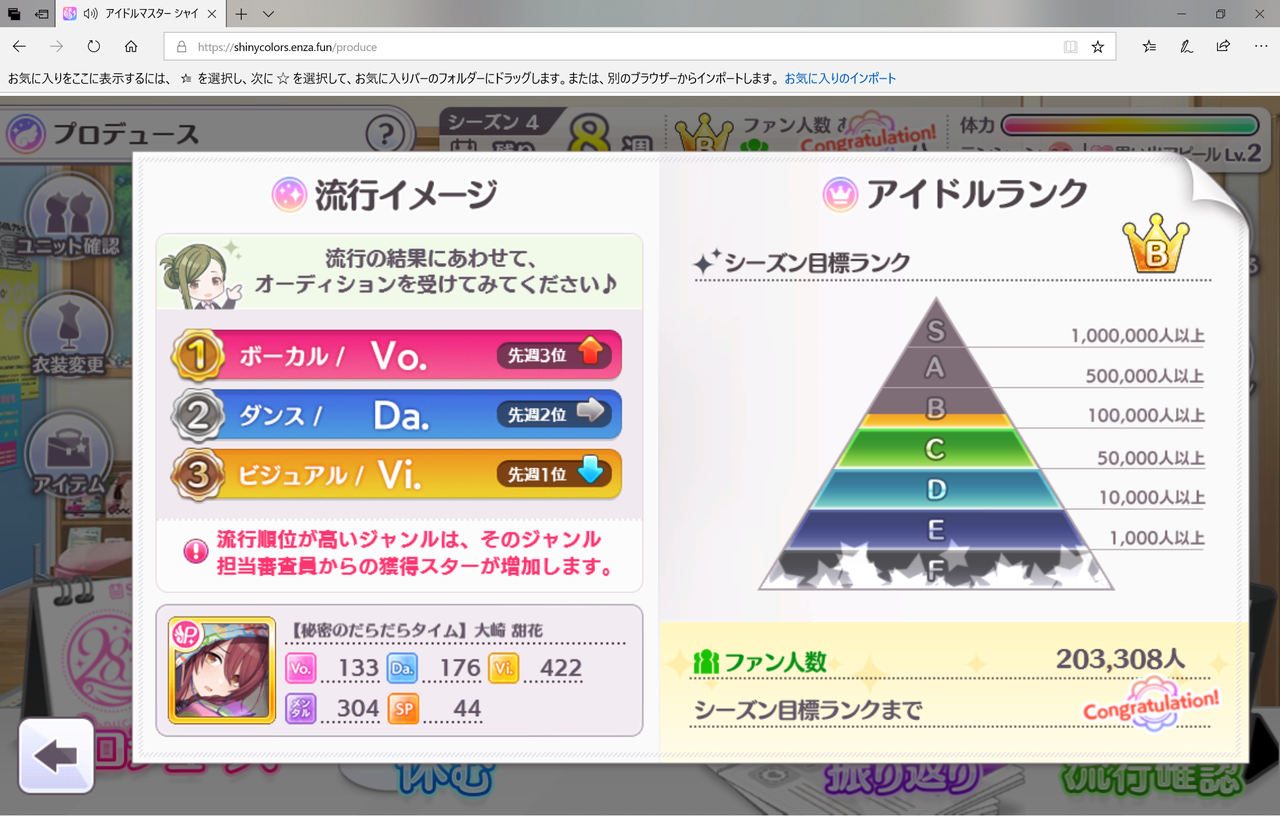 シャニマス 無凸編成でもtrue Endが見たい 涼 Suzu しい場所