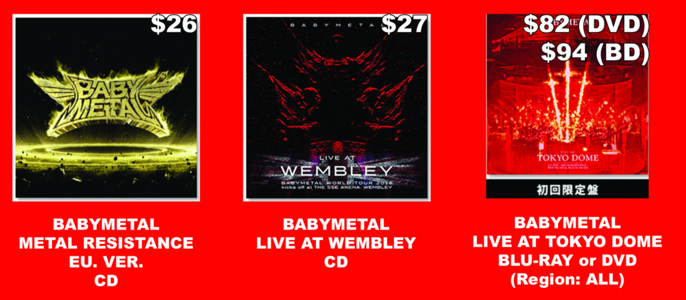 Anime Expo アニソンworld祭り の販売グッズにbabymetal さ学グッズ Babymetalの使徒