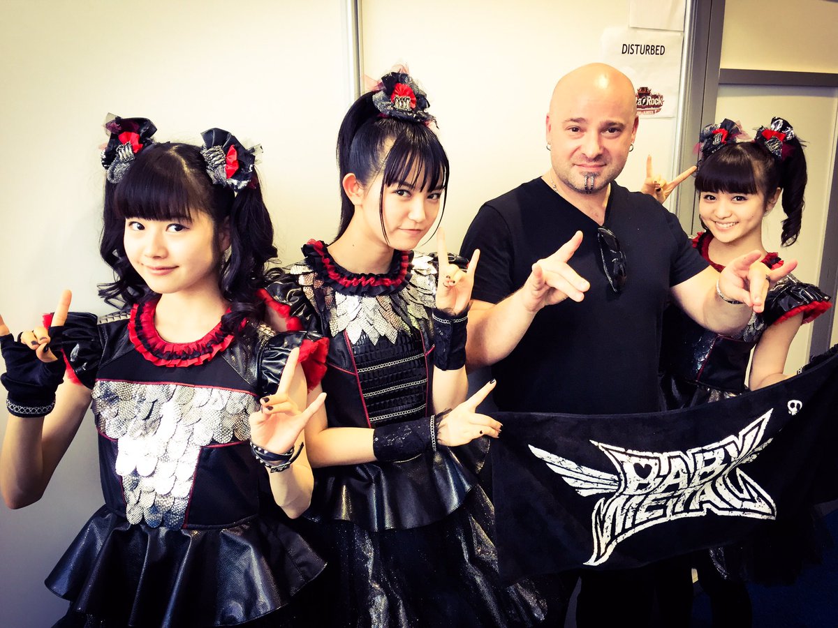 Babymetal デイビット ドレイマンさんとのズッ友写真公開 Babymetalの使徒 Babymetal デイビット ドレイマンさんとのズッ友写真公開 Babymetalの使徒