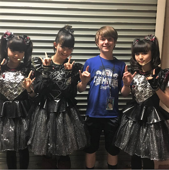 Babymetal 音響担当者の息子さんとのズッ友画像公開 Babymetalの使徒