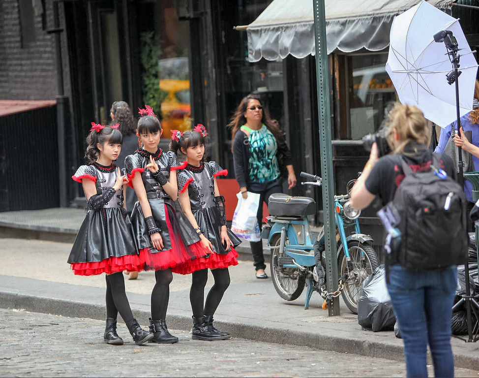 ダナさんの Babymetal In ニューヨーク 撮影風景 画像16枚 Babymetalの使徒