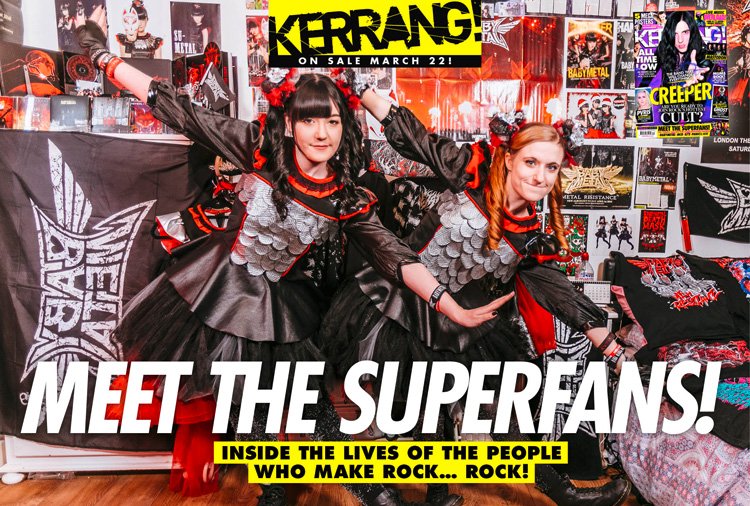 Kerrang スーパーファン特集 Babymetalファン画像公開 Babymetalの使徒