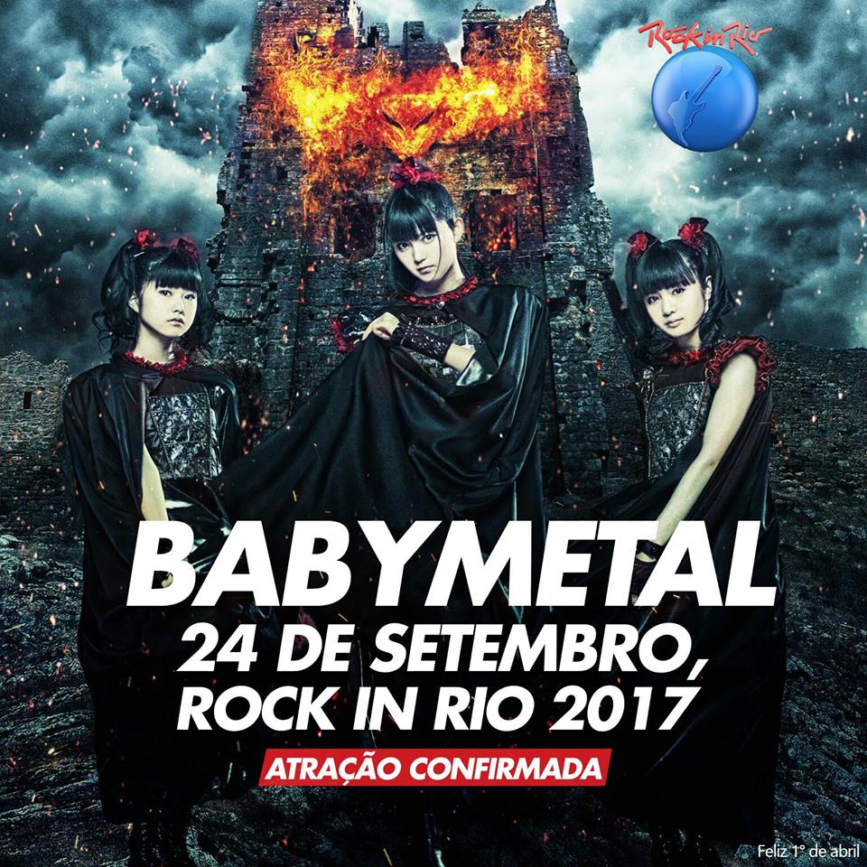 エイプリルフール Babymetalがロック イン リオに出演 海外の反応 翻訳 Babymetalの使徒