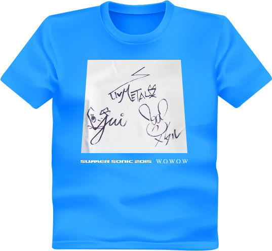 Babymetal ３人のサイン入りtシャツと帽子が抽選で当たるwowow加入キャンペーン中 Babymetalの使徒