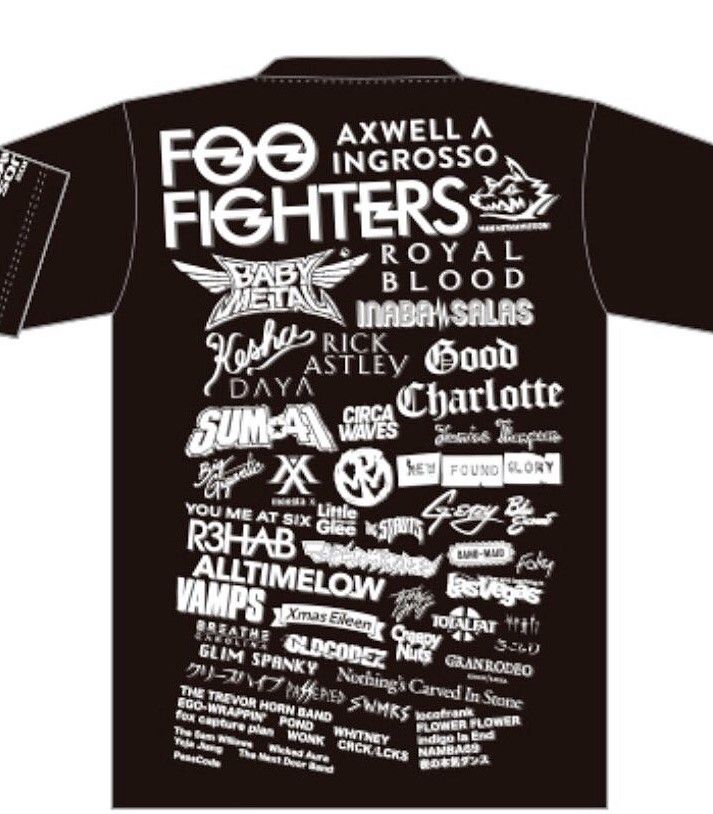 サマソニ公式グッズ公開 Babymetalロゴ入りtシャツ登場 Babymetalの使徒 サマソニ公式グッズ公開 Babymetalロゴ入りtシャツ登場 Babymetalの使徒