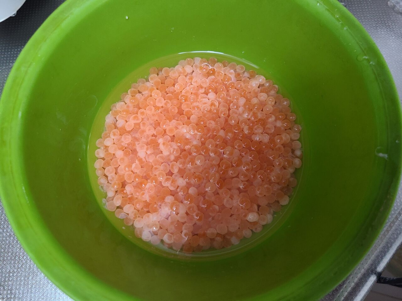 雑記帳 自家製いくらを作りました 烟霞淡泊