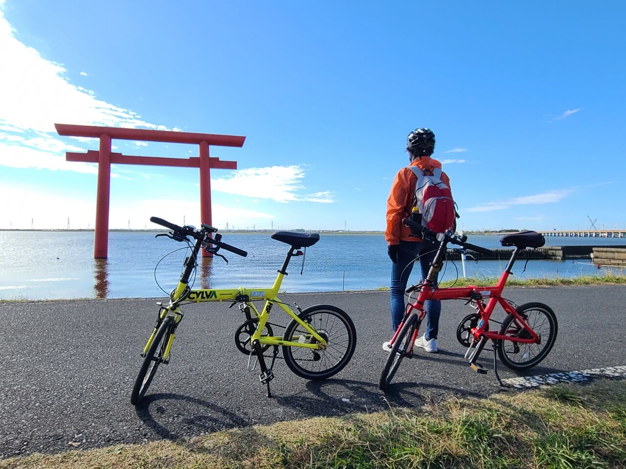 ポタリング 鹿島灘 北浦 鹿島神宮辺りのポタリング 烟霞淡泊