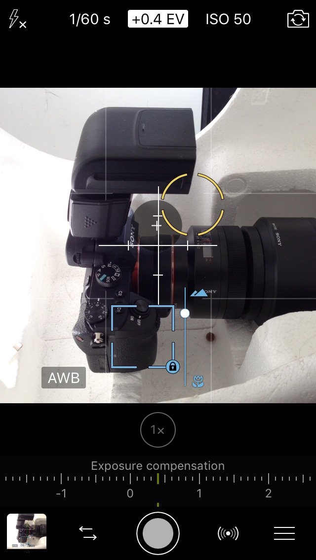 ご参考 Procameraのマニュアル機能 猫の鼻 Suzukineko Photo Blog