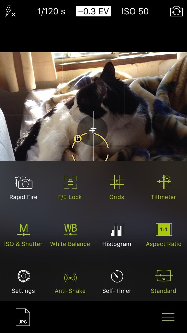 ご参考 Procameraのマニュアル機能 猫の鼻 Suzukineko Photo Blog