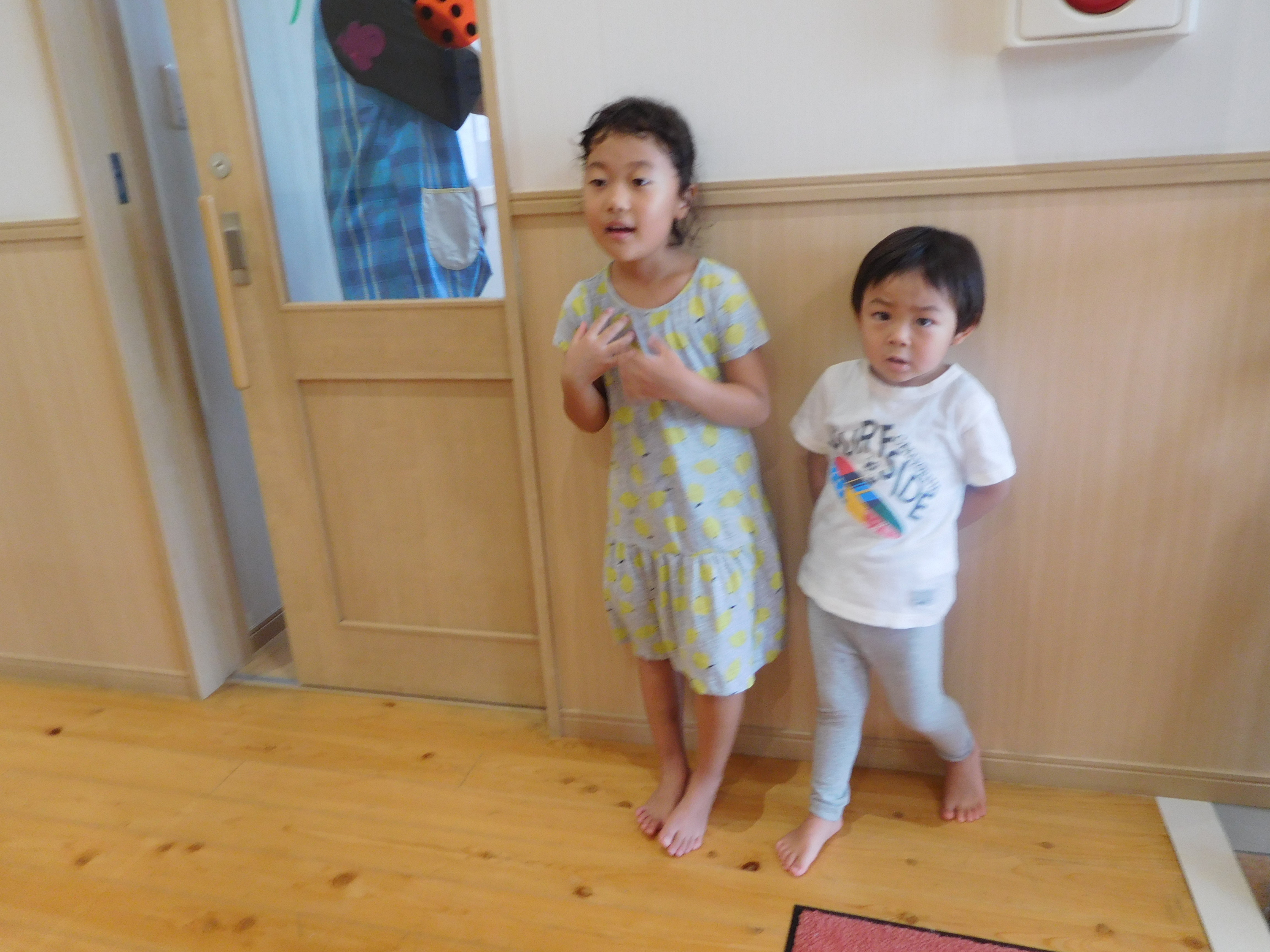 廊下を走ってもいいです のぞみの丘保育園 ブログ