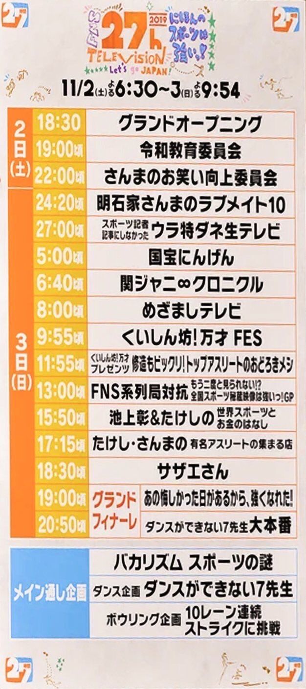 27時間テレビ 関ジャニ クロニクルの放送時間はなんと早朝6時40分 ようこそ 僕らの街へ 27時間テレビ 関ジャニ クロニクルの放送時間はなんと早朝6時40分 ようこそ 僕らの街へ