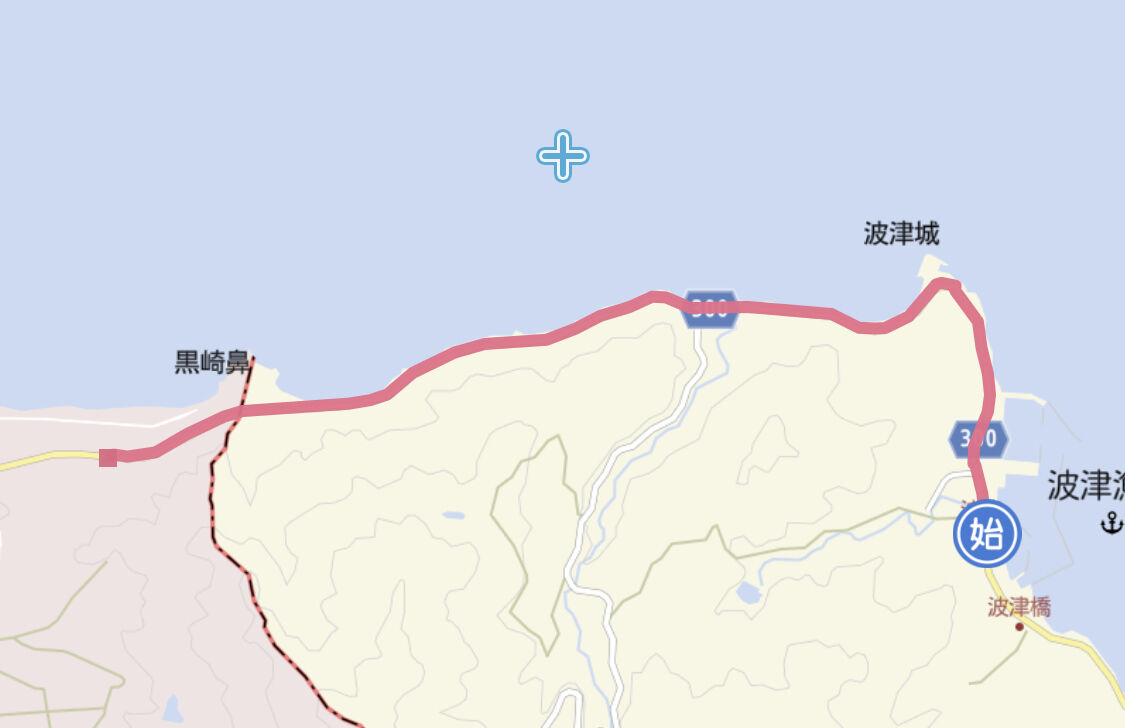 No 111 波津バス停 旧国民宿舎ひびき 前 九州一周徒歩の旅2 No 111 波津バス停 旧国民宿舎ひびき 前 九州一周徒歩の旅2