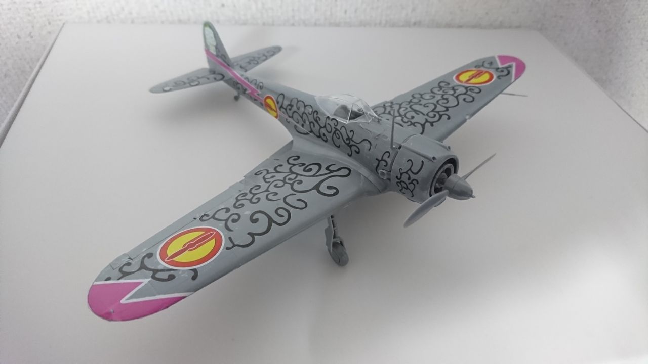 荒野のコトブキ飛行隊」一式戦闘機 隼 一型 チカ機 仕様 : 死亡フラグ