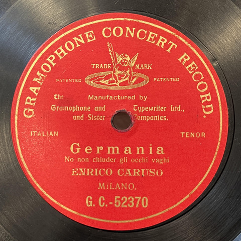 ⑨ジャズソングSPレコード『道頓堀行進曲／旅人の唄』　筑波久仁子　清水昌 : SP盤レコード歌詞カード付POLYDOR 流行歌⁄むらさき