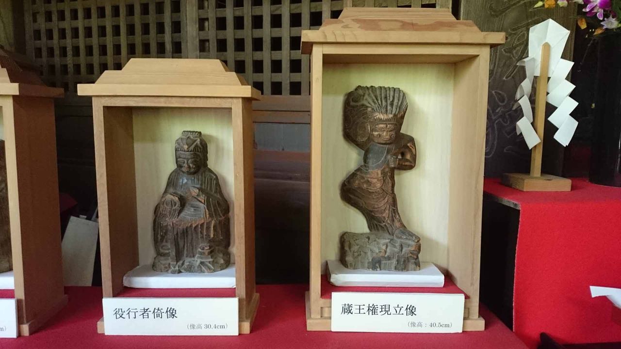 観音菩薩立像、円空仏模刻