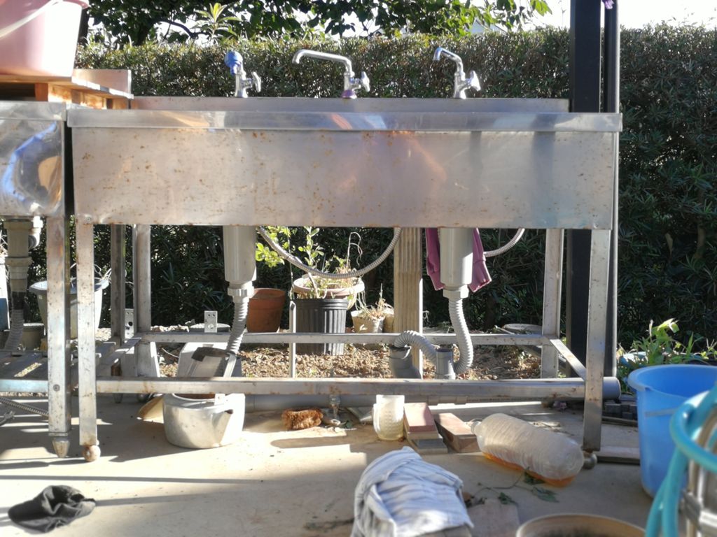Diy 業務用流しの下にスノコで棚を追加したよ 最高の農業の見つけ方 Diy 業務用流しの下にスノコで棚を追加したよ 最高の農業の見つけ方