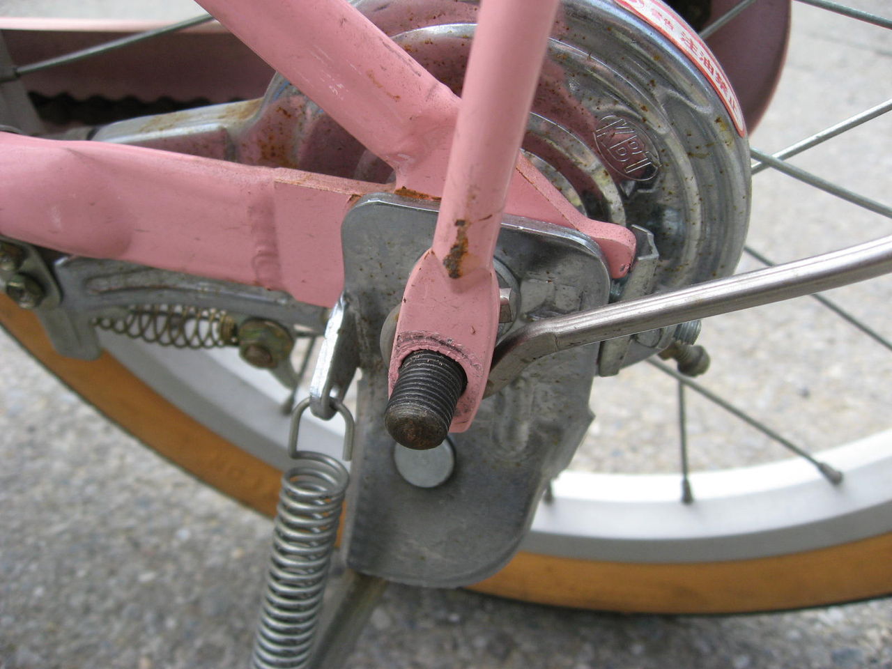 自転車 荷台 スタンド の 外し 方