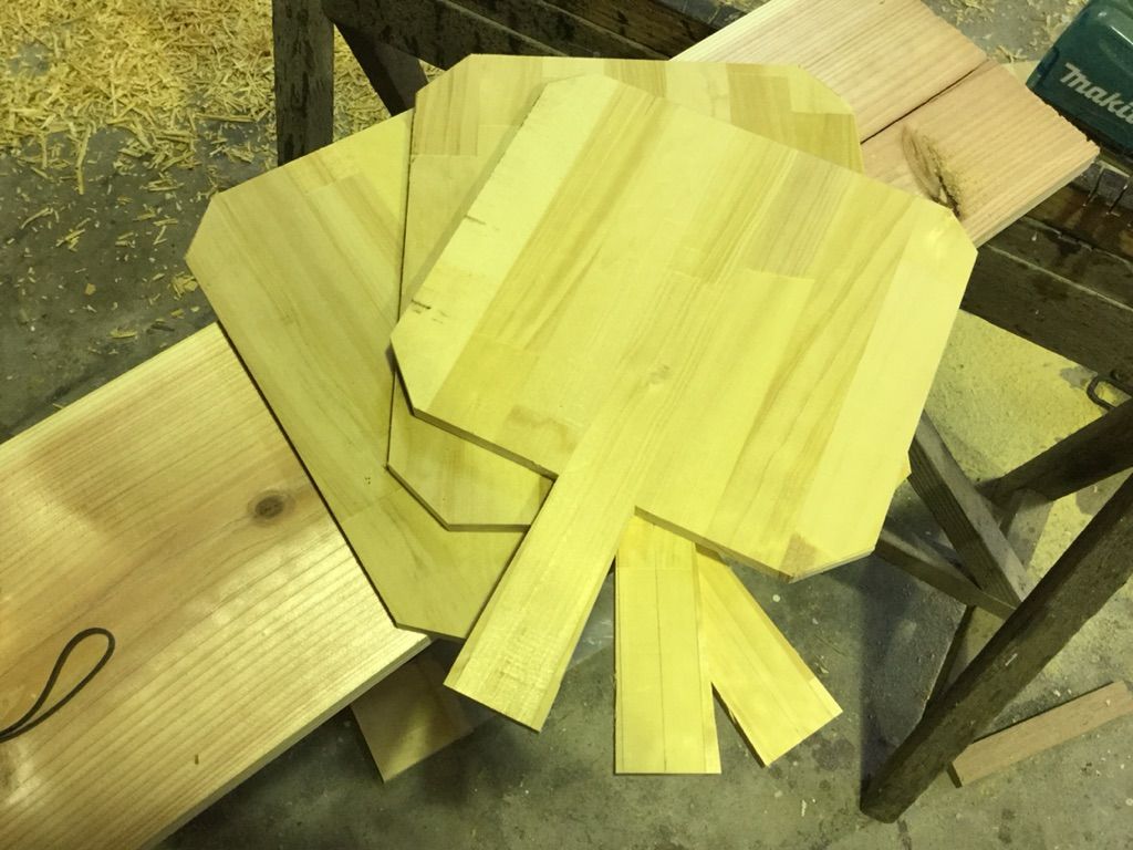 ピザピール 木製 5枚 木製 ピザピール 小 タカハシ産業 タカハシ産業
