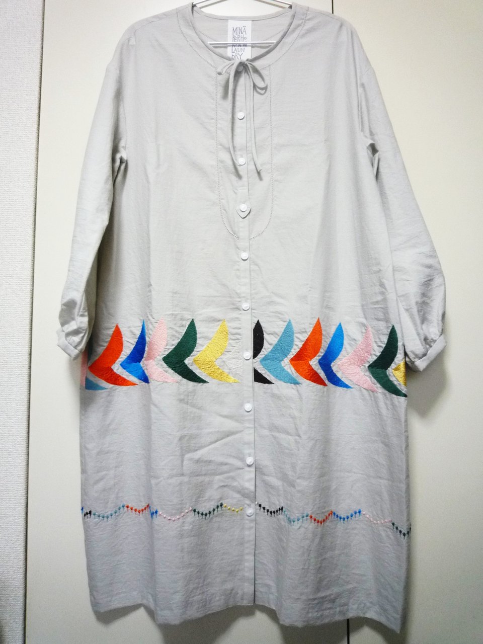 ミナペルホネン ランドリー バード ワンピース mina perhonen laundry 
