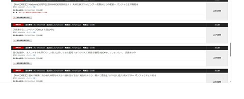 2024年3月　FANZA購入履歴