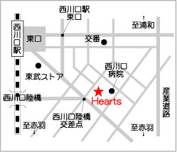 西川口heartsへの行き方 Sweet Moon 西川口heartsへの行き方 Sweet Moon