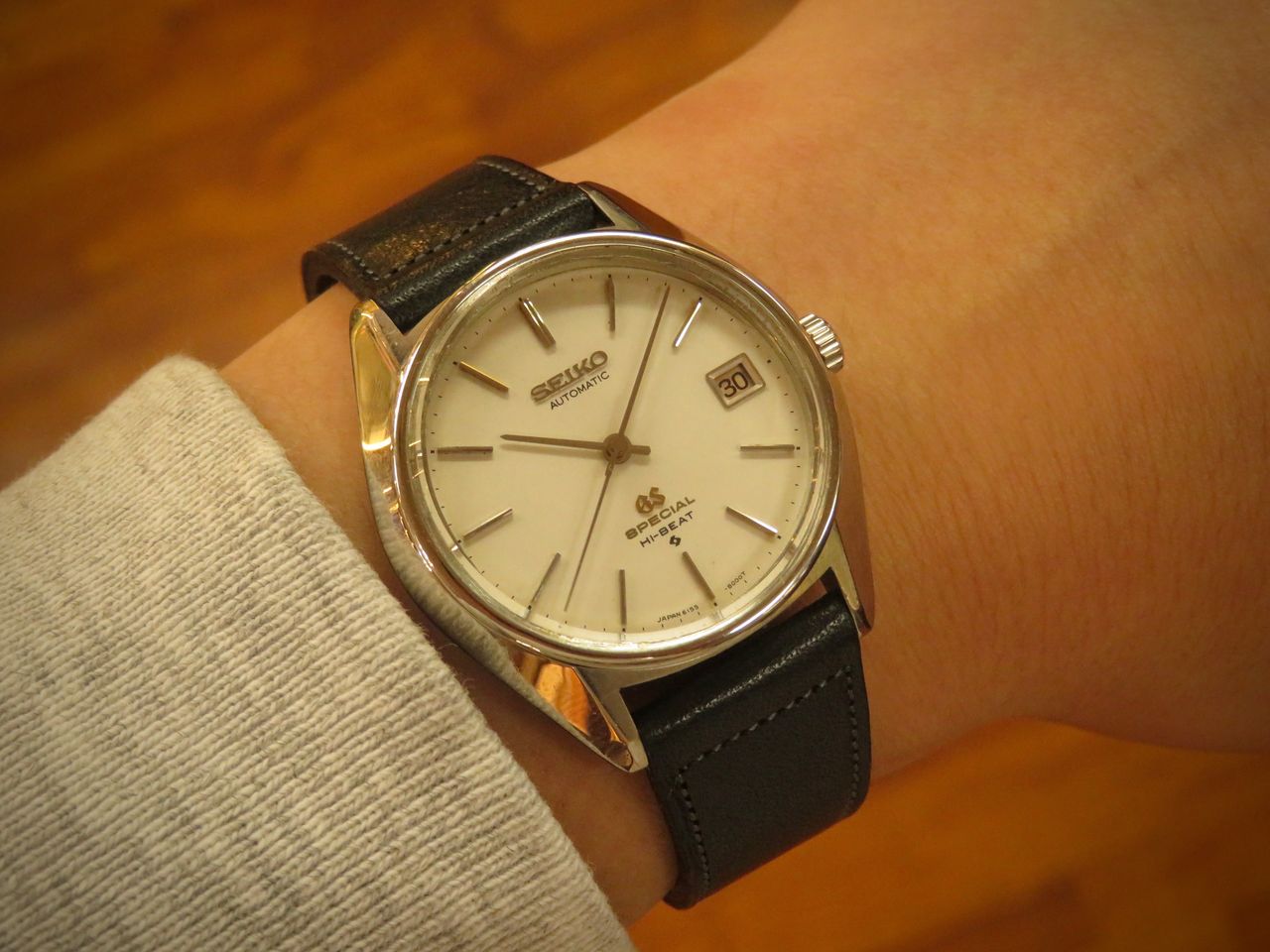 GS グランドセイコー 6156-8020 スペシャル OH済 傷なし超美品