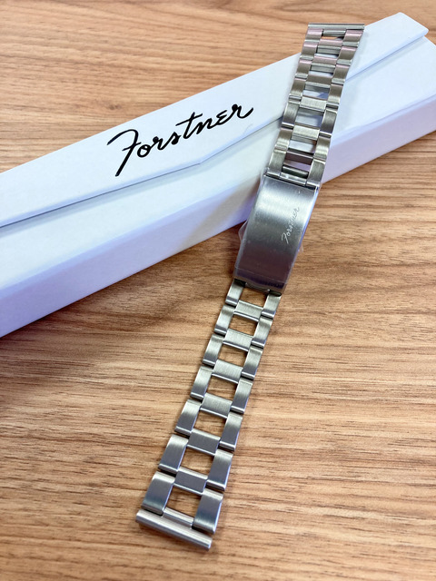 希少 Forstner（フォースナー） ラダーブレス ステンレスブレス 20mm 希少 Forstner（フォースナー） ラダーブレス ステンレスブレス 20mm