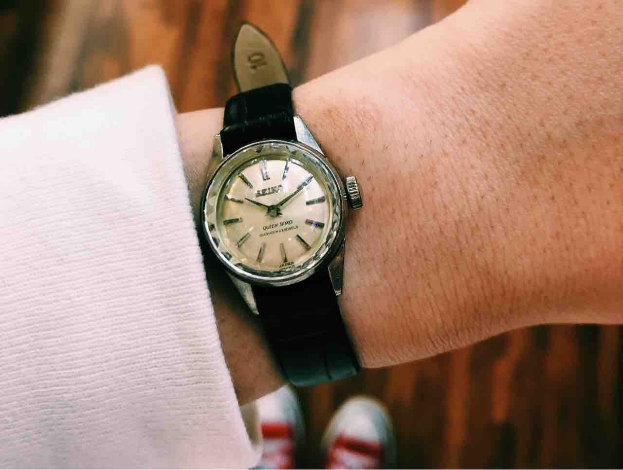 セイコーアンテーク レトロ レディース自動巻き腕時計 腕時計 アナログ