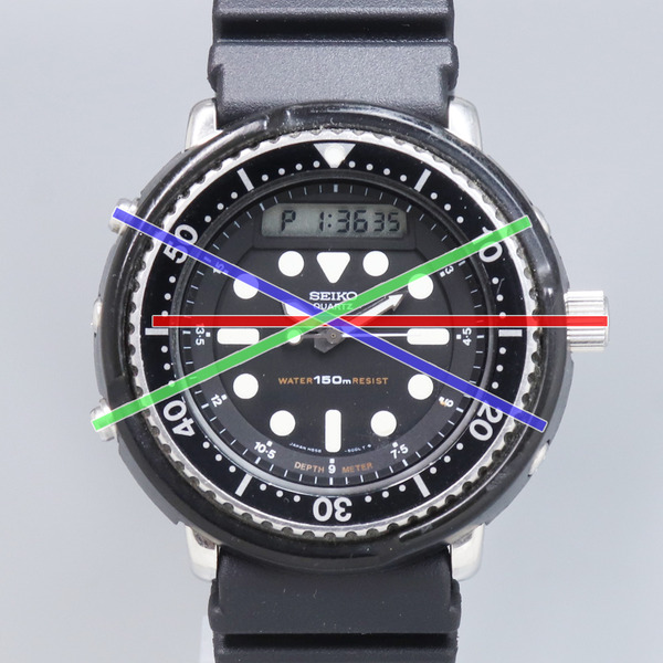 SEIKO セイコー ハイブリッドダイバー H558-5000 動作未確認 さはる