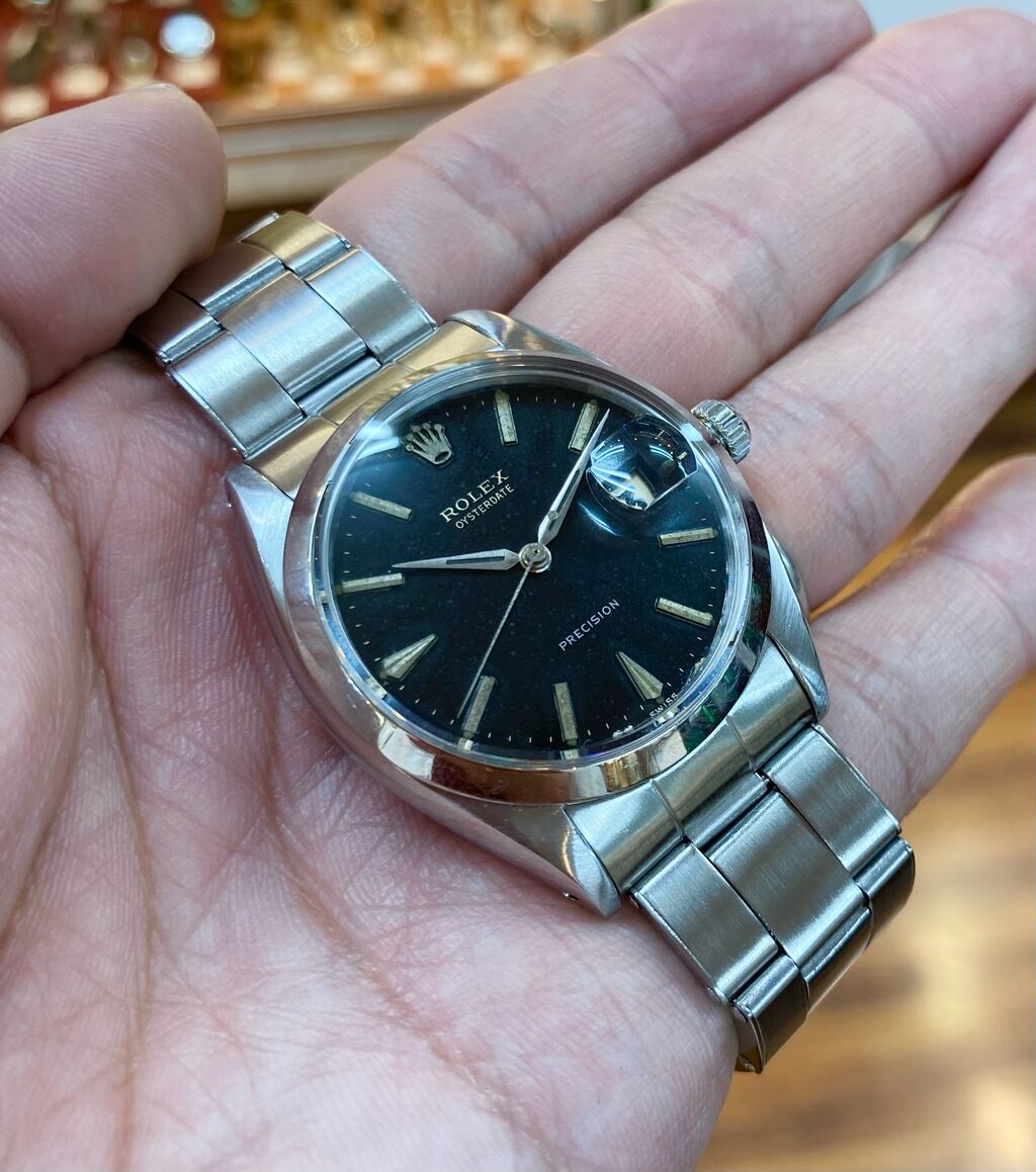 ロレックス オイスターデイト Ref.6694 ブラックミラー』・・・川崎店