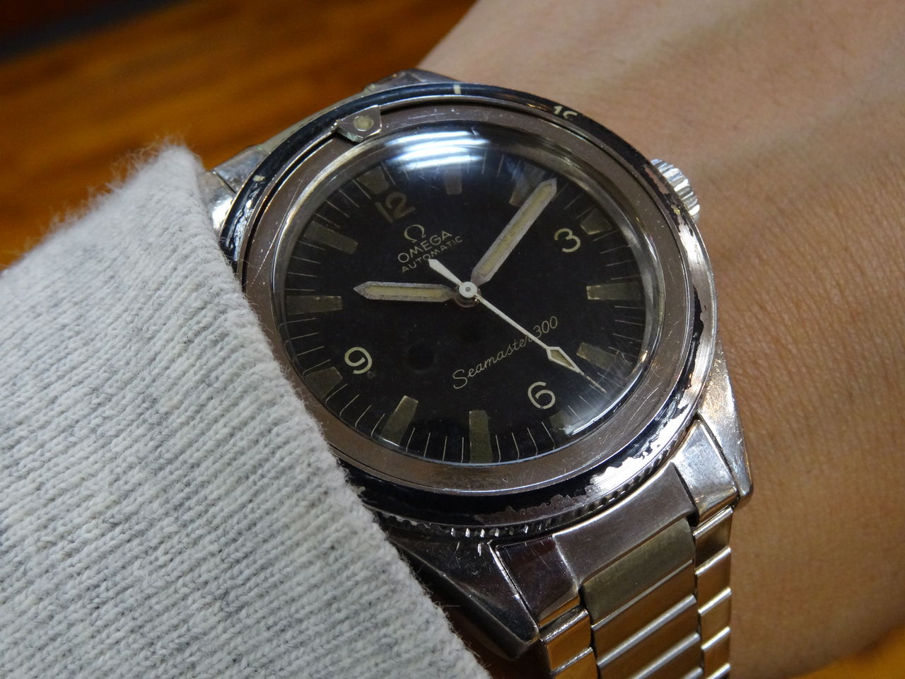 オメガ　ビンテージ　シーマスター300 cal.552　ATメンズ腕時計　稼働品 楽天市場】【中古】OMEGA オメガ アンティーク シーマスター300