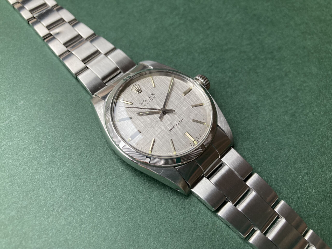 希少】ロレックス エアキング Ref.5500 リネン(絹目)ダイヤル