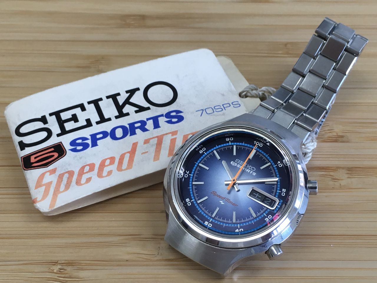 SEIKO スピードタイマー』・・・この時計が売れないはすがない