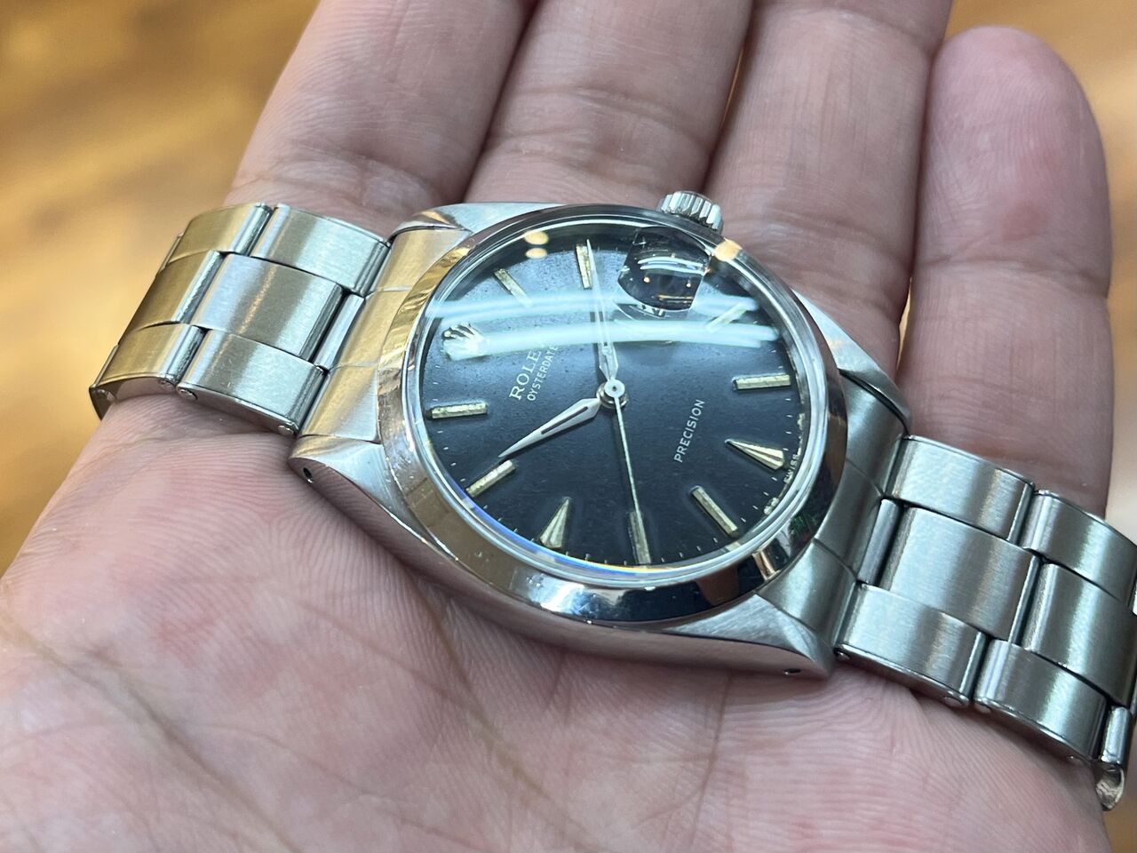 ロレックス オイスターデイト Ref.6694 ブラックミラー』・・・川崎店