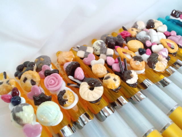 スイーツデコ☆ボールペン＆シャーペン : Sweet Rose ～彩り工房～