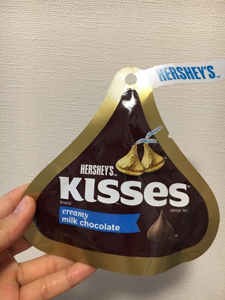 カロリーの嵐 ~HERSHEY'S KISSES ハーシーキスチョコレート クリーミーミルクチョコレート ~ アメリカの代表的なチョコレート コメント