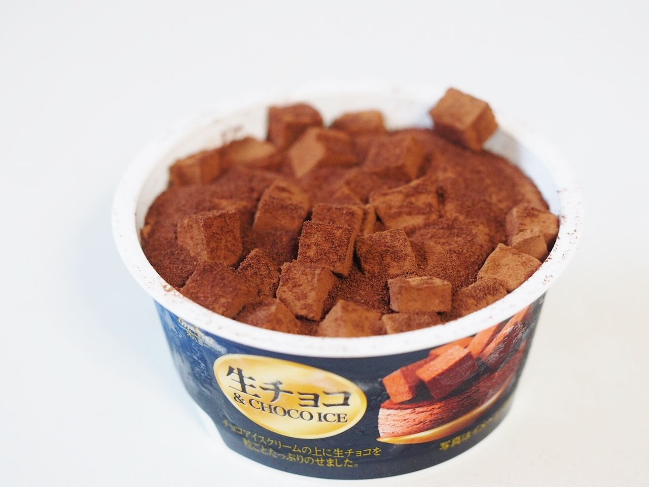 チョコアイスと生チョコを同時に楽しめるオハヨー乳業 生チョコ チョコアイス スイーツハンター月ウサギの食べ日記