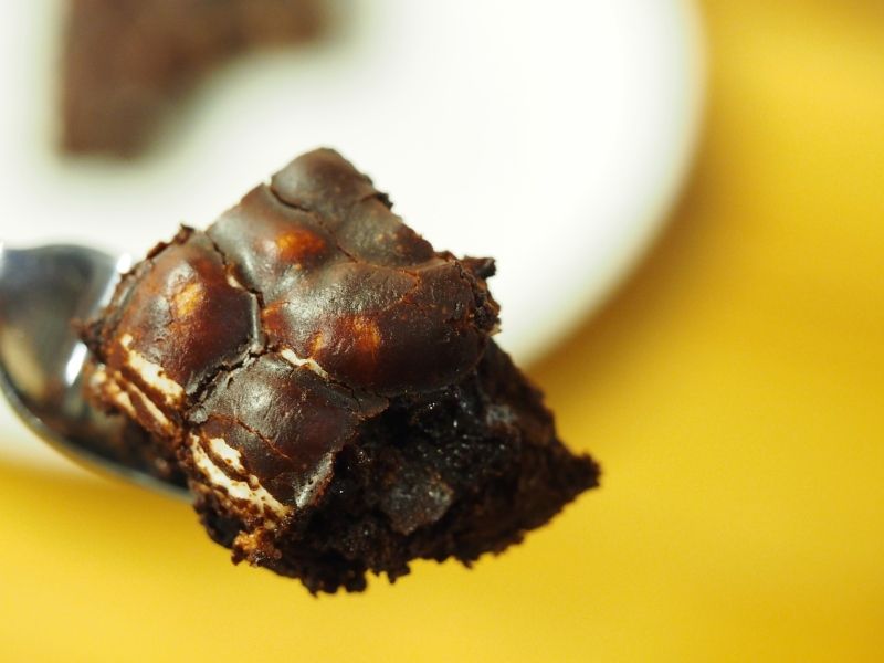 ボニーズベイクショップで超濃厚なミシシッピマッドバー 店内はハロウィン仕様 スイーツハンター月ウサギの食べ日記