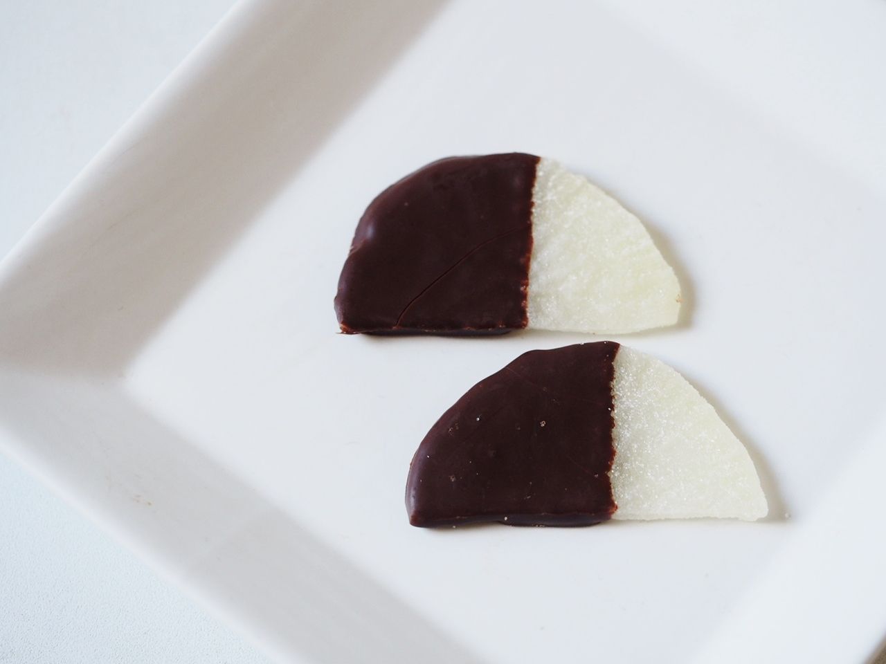 たくあんとチョコレートのコラボ 漬物専門店が打ち出す たくあんチョコレート夢 スイーツハンター月ウサギの食べ日記