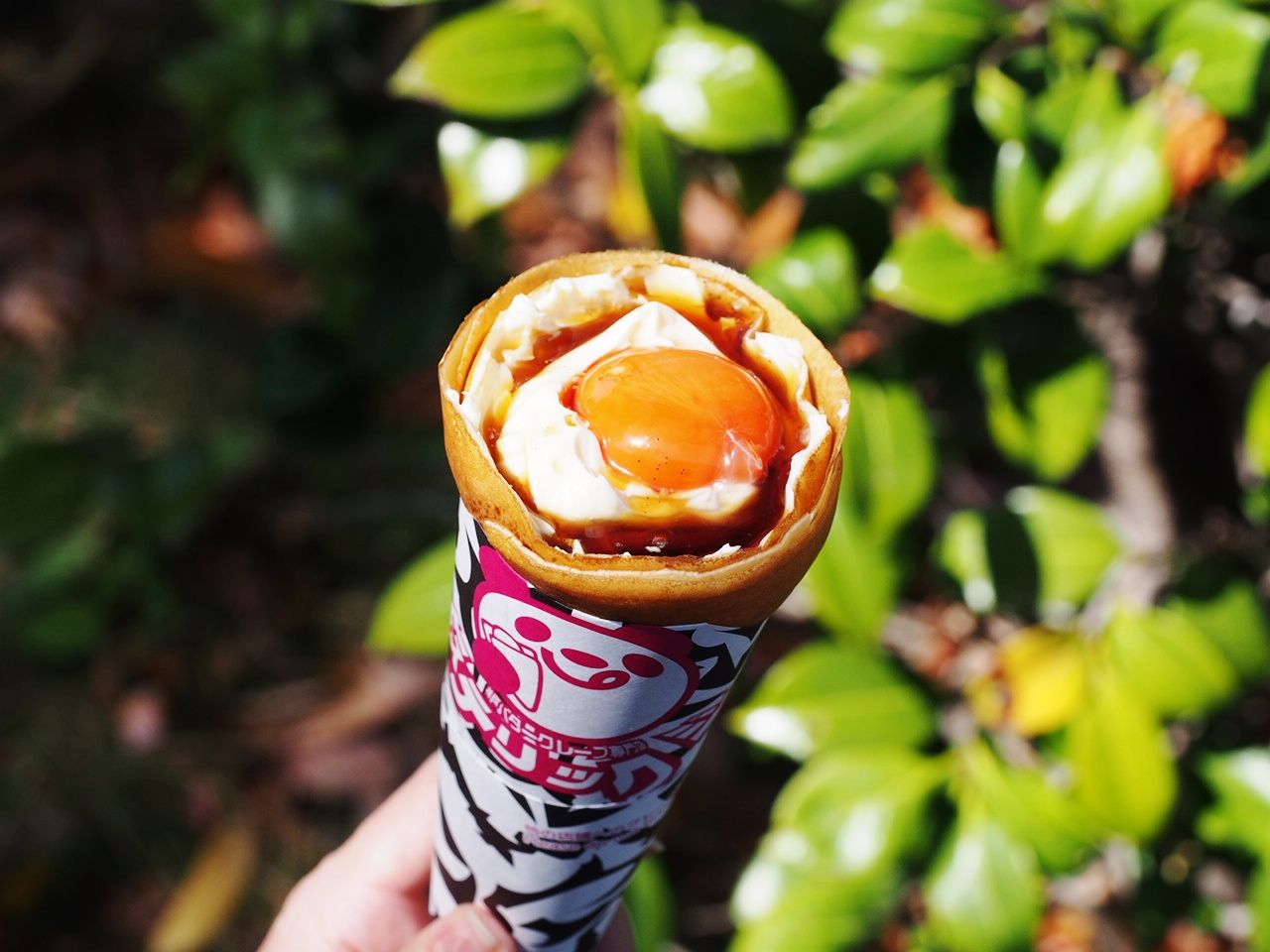 ヒステリックジャム大阪城公園で生卵を使った新作クレープ 生プリン を堪能 スイーツハンター月ウサギの食べ日記