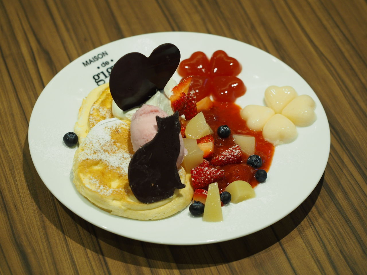 白くまちゃんと大きな苺のパンケーキ その他 趣味/おもちゃ