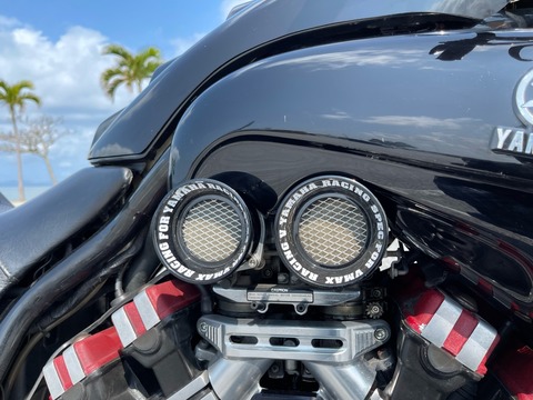 ヤマハ　v-max1200用　vmax1200　ダミーファンネル ヤマハ v-max1200用 vmax1200 ダミーファンネル - メルカリ