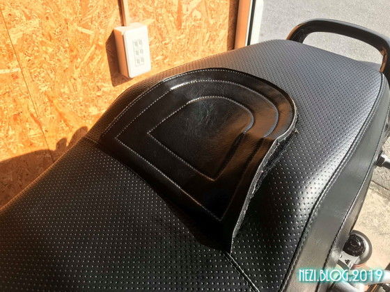 Vmax 1200 コルビン シートを試す Corbin ガンファイター シート